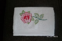 Handdoek roos